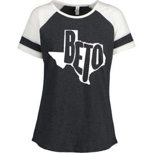 Texas State Beto For Senate Enza Ladies Jersey Colorblock Tee