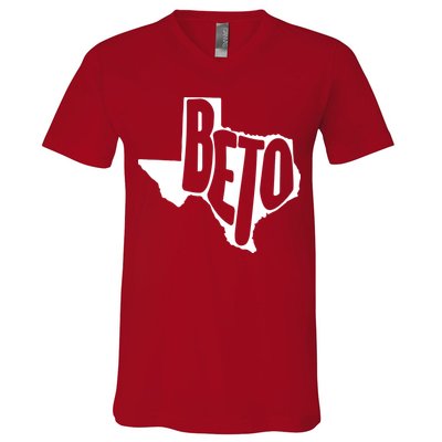 Texas State Beto For Senate V-Neck T-Shirt