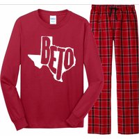 Texas State Beto For Senate Long Sleeve Pajama Set