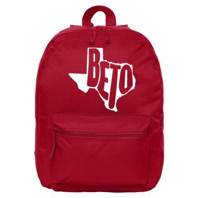 Texas State Beto For Senate 16 in Basic Backpack