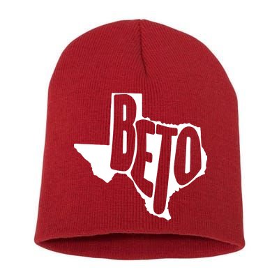 Texas State Beto For Senate Short Acrylic Beanie