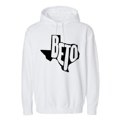 Texas State Beto For Senate Garment-Dyed Fleece Hoodie