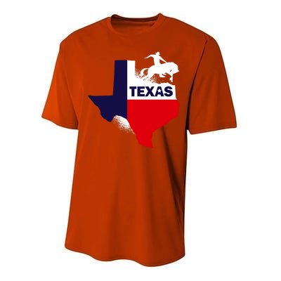 Texas State Cowboy Performance Sprint T-Shirt