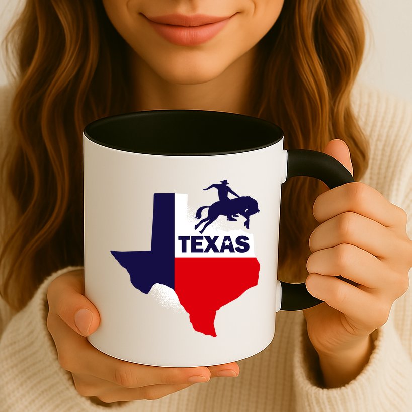 Texas State Cowboy Mug