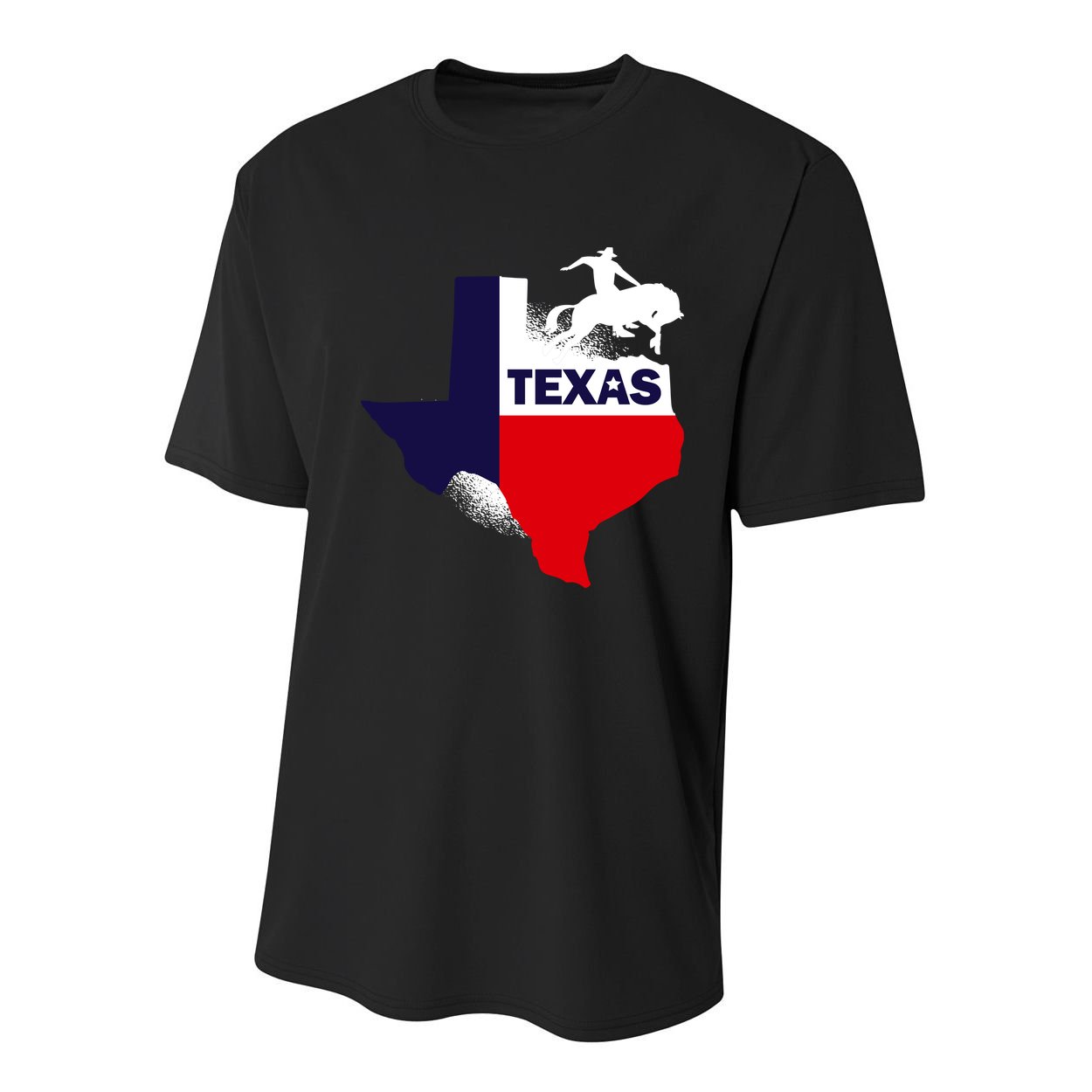 Texas State Cowboy Youth Performance Sprint T-Shirt