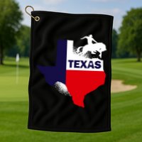 Texas State Cowboy Golf Towel