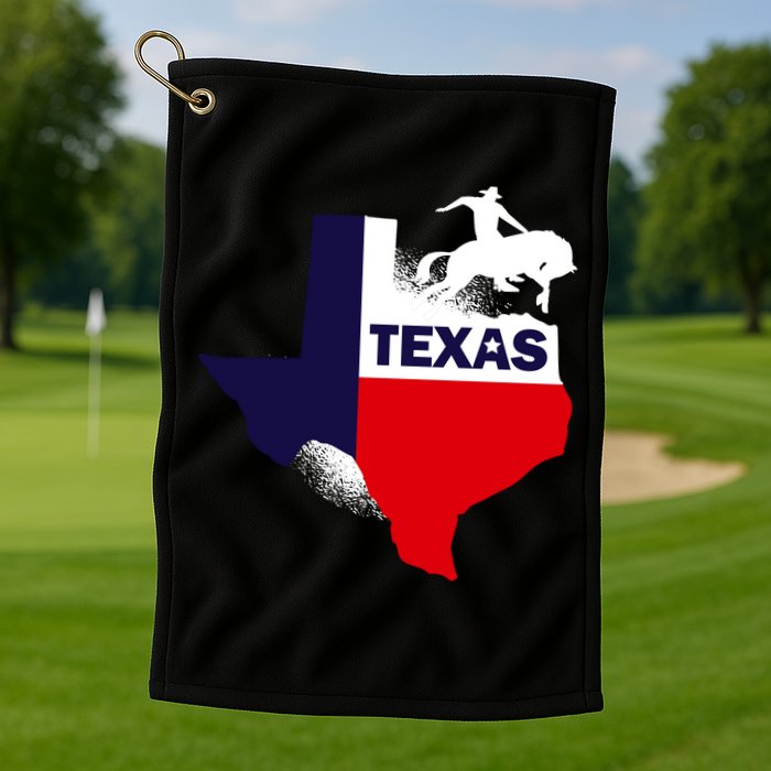 Texas State Cowboy Golf Towel