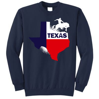 Texas State Cowboy Tall Sweatshirt