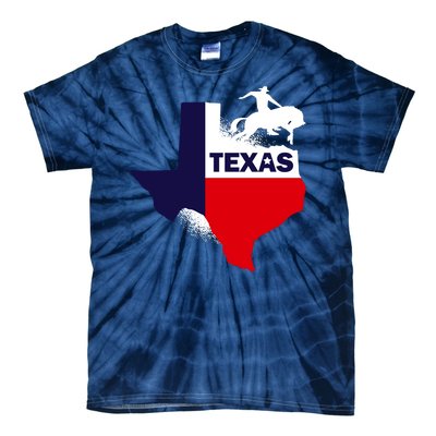 Texas State Cowboy Tie-Dye T-Shirt