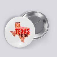 Texas State Word Map Button