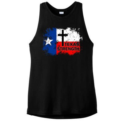 Texas Strength Shooting Ladies PosiCharge Tri-Blend Wicking Tank