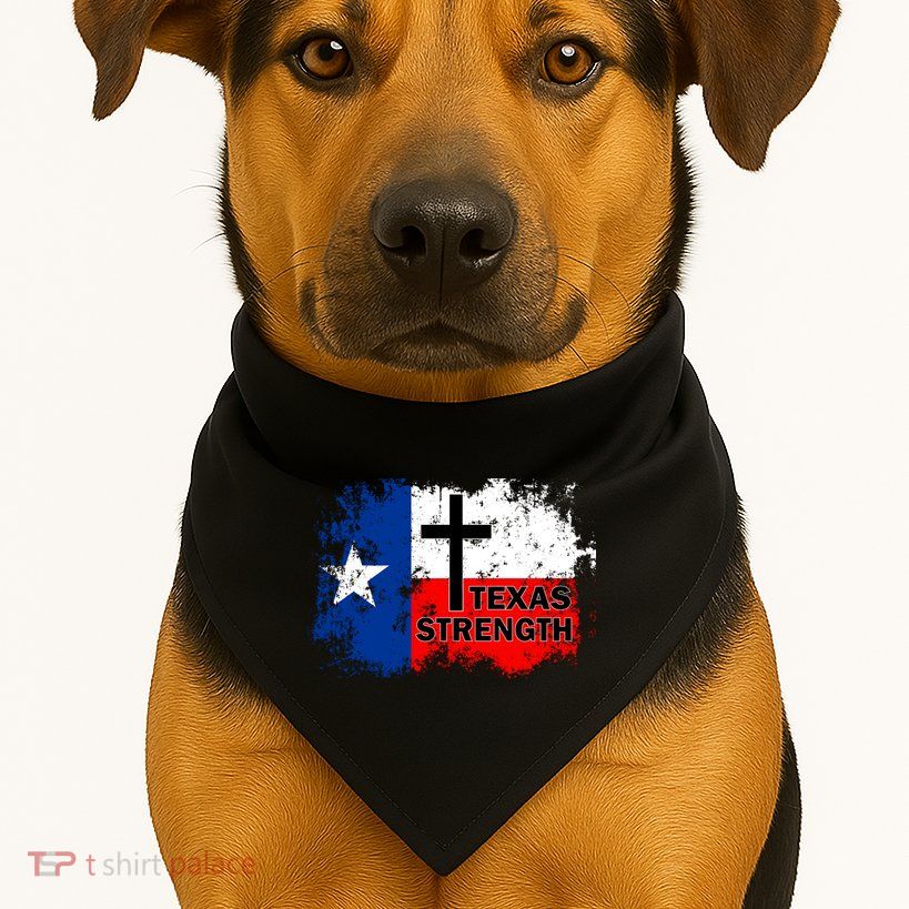 Texas Strength Shooting USA-Made Doggie Bandana