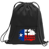 Texas Strength Shooting Sweatshirt Cinch Pack Bag