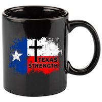 Texas Strength Shooting 11oz C Handle Ceramic Mug