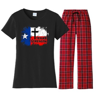 Texas Strength Shooting Women's Flannel Pajama Set