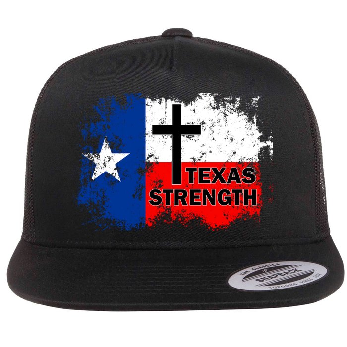 Texas Strength Shooting Flat Bill Trucker Hat