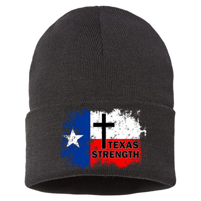 Texas Strength Shooting Sustainable Knit Beanie