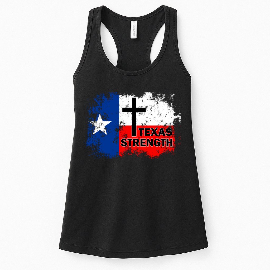 Texas Strength Shooting Womens Tank Top