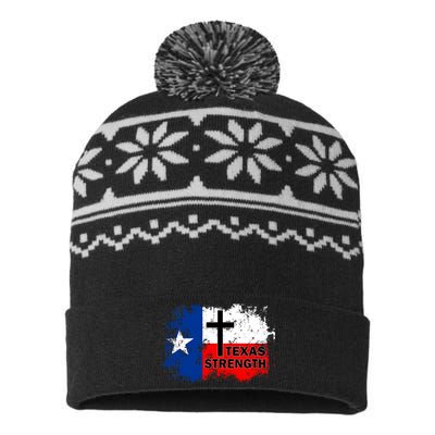 Texas Strength Shooting USA-Made Snowflake Beanie