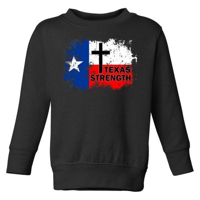 Texas Strength Shooting Toddler Sweatshirt