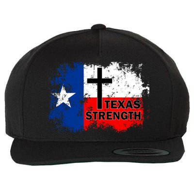 Texas Strength Shooting Wool Snapback Cap