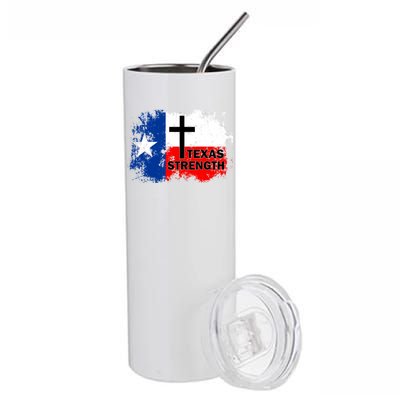 Texas Strength Shooting Stainless Steel Tumbler