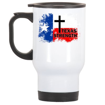 Texas Strength Shooting Stainless Steel Travel Mug