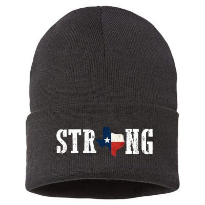 Texas Strong Sustainable Knit Beanie