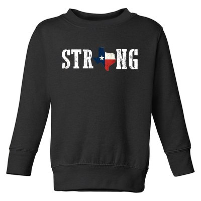 Texas Strong Toddler Sweatshirt