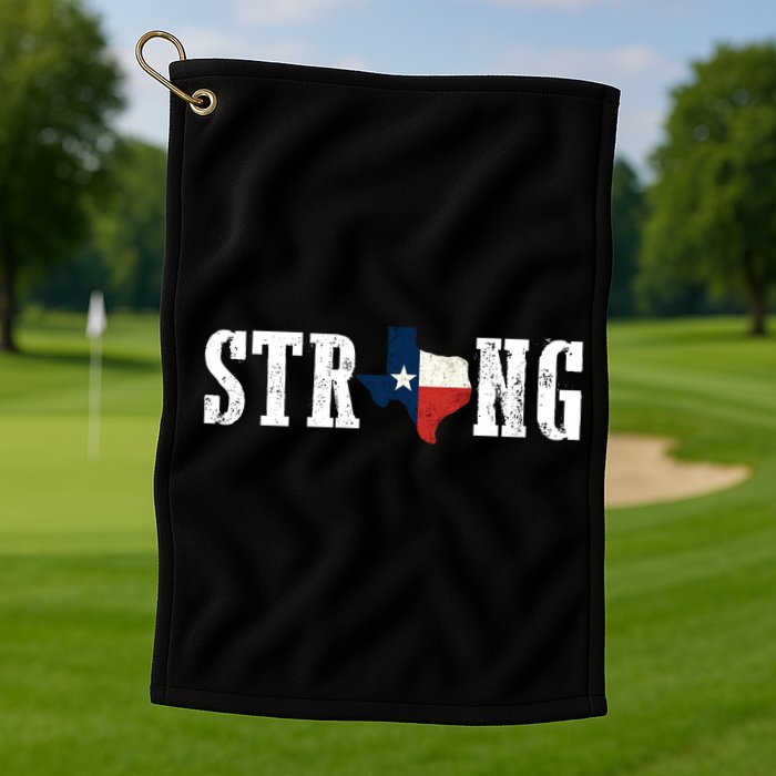 Texas Strong Golf Towel