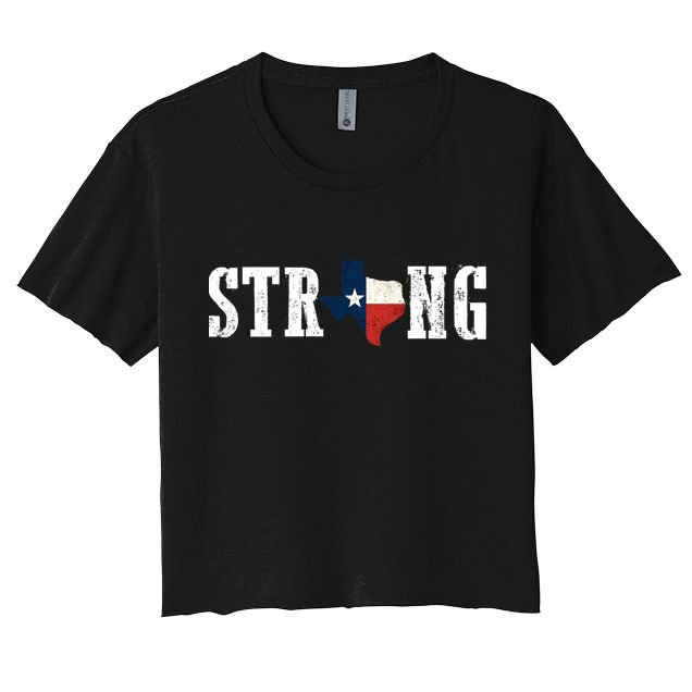 Texas Strong Crop Top
