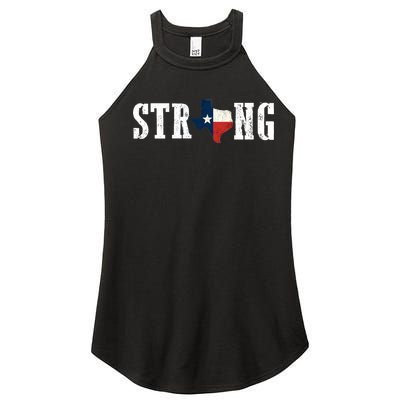 Texas Strong Women’s Perfect Tri Rocker Tank