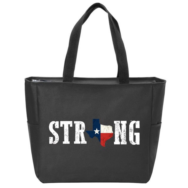Texas Strong Zip Tote Bag