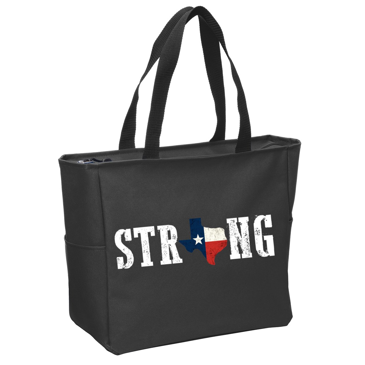 Texas Strong Zip Tote Bag