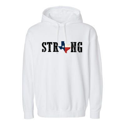 Texas Strong Garment-Dyed Fleece Hoodie