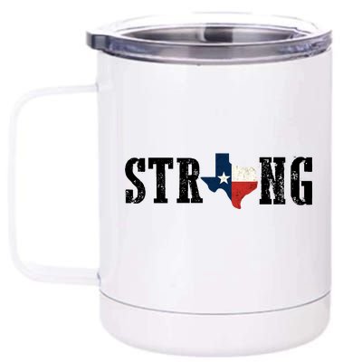 Texas Strong 12 oz Stainless Steel Tumbler Cup