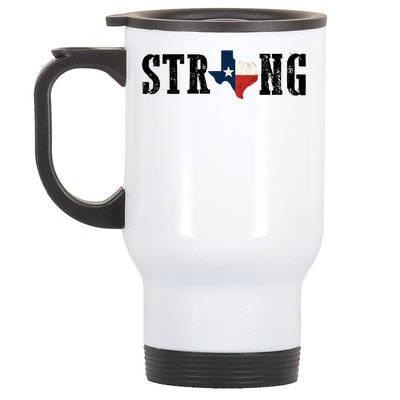 Texas Strong Stainless Steel Travel Mug