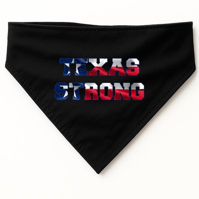 Texas Strong Flag Hurricane Harvey Aid USA-Made Doggie Bandana