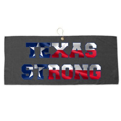 Texas Strong Flag Hurricane Harvey Aid Large Microfiber Waffle Golf Towel