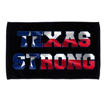 Texas Strong Flag Hurricane Harvey Aid Microfiber Hand Towel