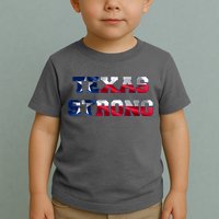 Texas Strong Flag Hurricane Harvey Aid Toddler T-Shirt