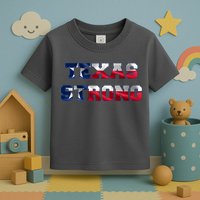 Texas Strong Flag Hurricane Harvey Aid Toddler T-Shirt