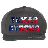 Texas Strong Flag Hurricane Harvey Aid Wool Snapback Cap