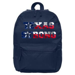 Texas Strong Flag Hurricane Harvey Aid 16 in Basic Backpack