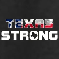 Texas Strong State Flag Logo Adult Drive Performance Visor