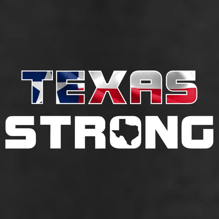 Texas Strong State Flag Logo Adult Drive Performance Visor