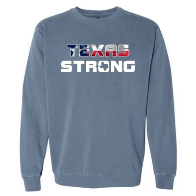 Texas Strong State Flag Logo Garment-Dyed Sweatshirt