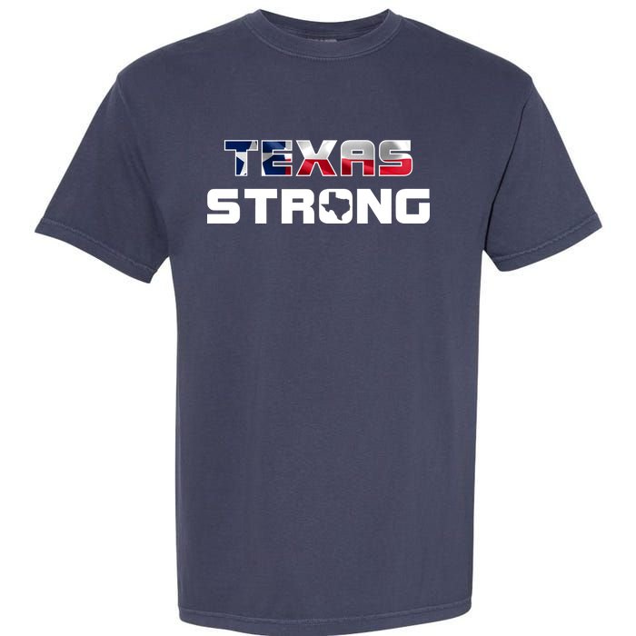 Texas Strong State Flag Logo Garment-Dyed Heavyweight T-Shirt