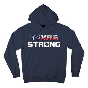 Texas Strong State Flag Logo Hoodie