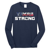 Texas Strong State Flag Logo Long Sleeve Shirt